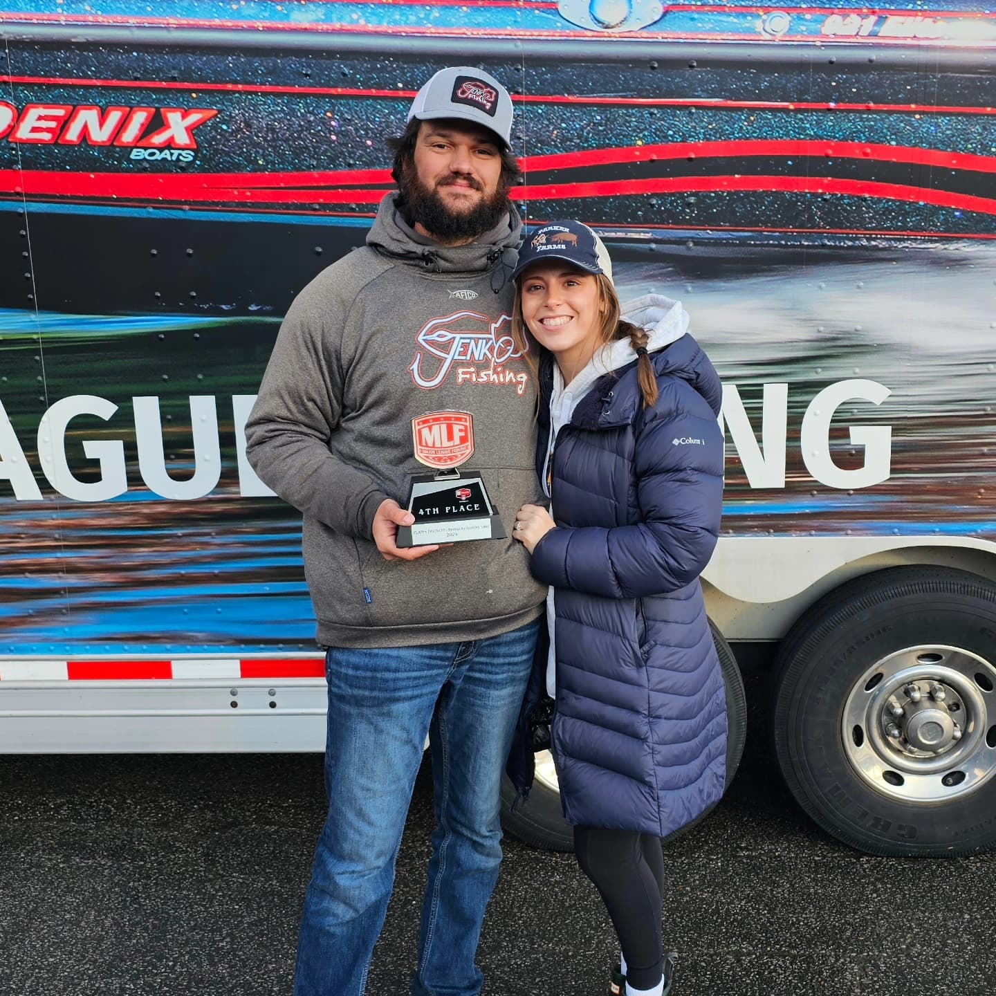 Harbor and Hunter after event